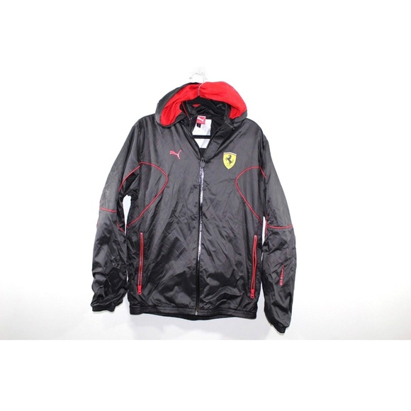 puma scuderia ferrari hooded